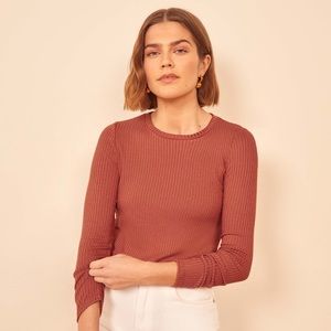 Jackie Top Rust Reformation Size XS